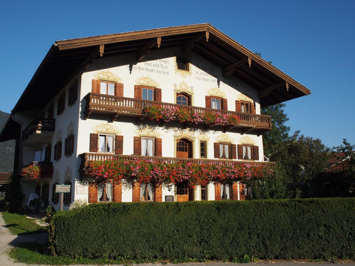 Gaestehaus Stoanerhof Unterwossen Bagian luar foto
